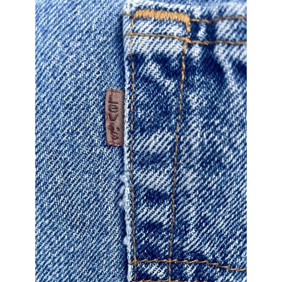 Vintage Vtg. Levis 513 Loose Fit‎ Straight Leg Jeans Men's Blue Sz. 50x30 - Picture 11 of 12